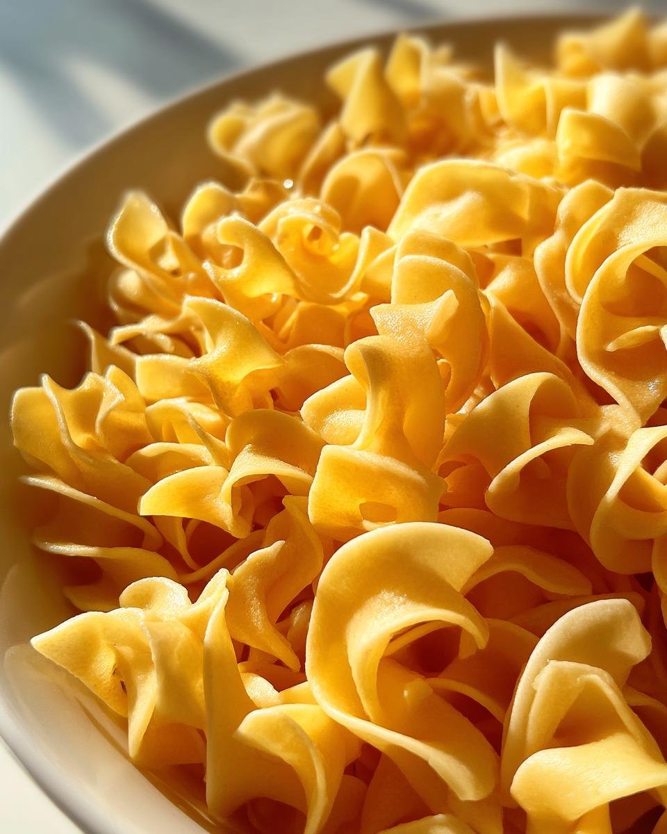 3 Ingredients- Homemade Egg Noodles - detail 2