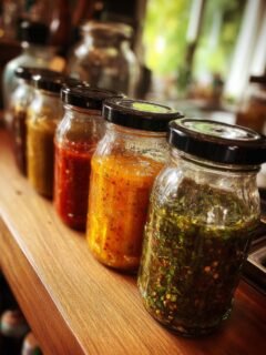 4 SAUCES to accompany your salads.