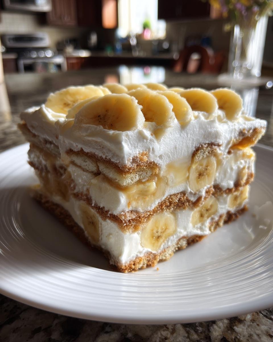 Banana Cream Pie Icebox Cake - detail 1