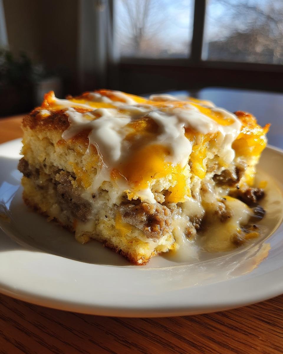 Biscuits and Gravy Casserole - detail 1