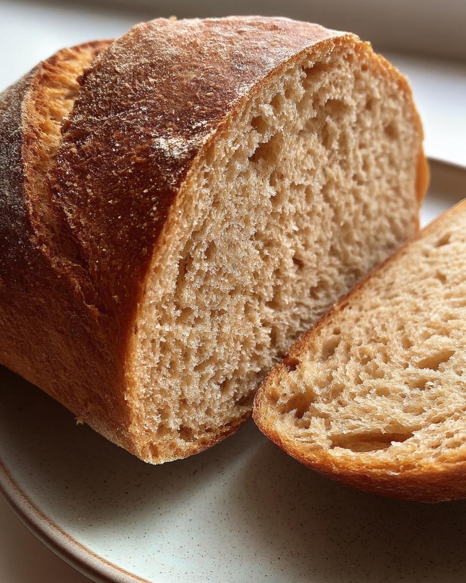 Blender Whole Wheat Bread without Kneading - detail 3