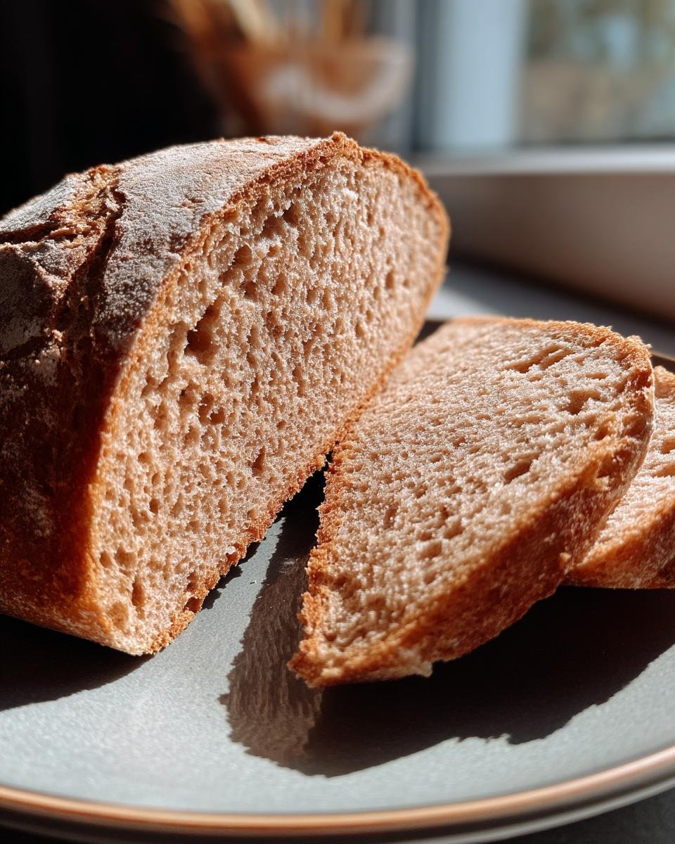 Blender Whole Wheat Bread without Kneading - detail 4