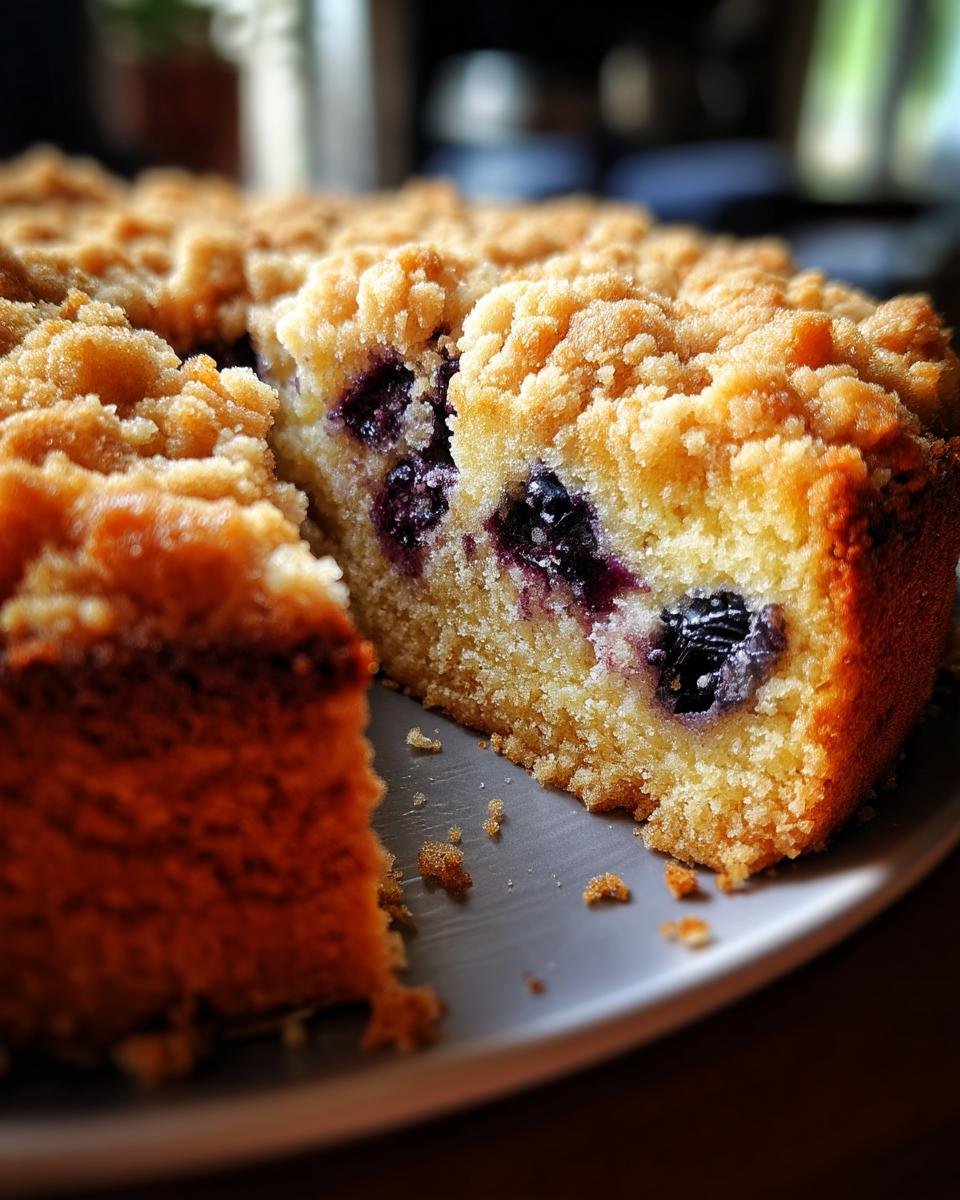 Blueberry Coffee Cake - detail 1