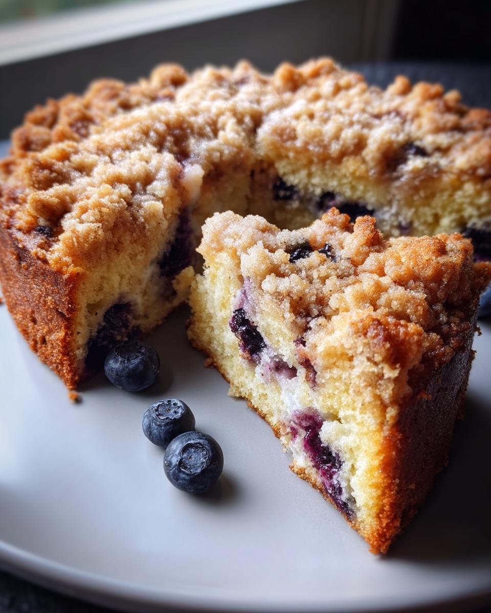 Blueberry Coffee Cake - detail 2