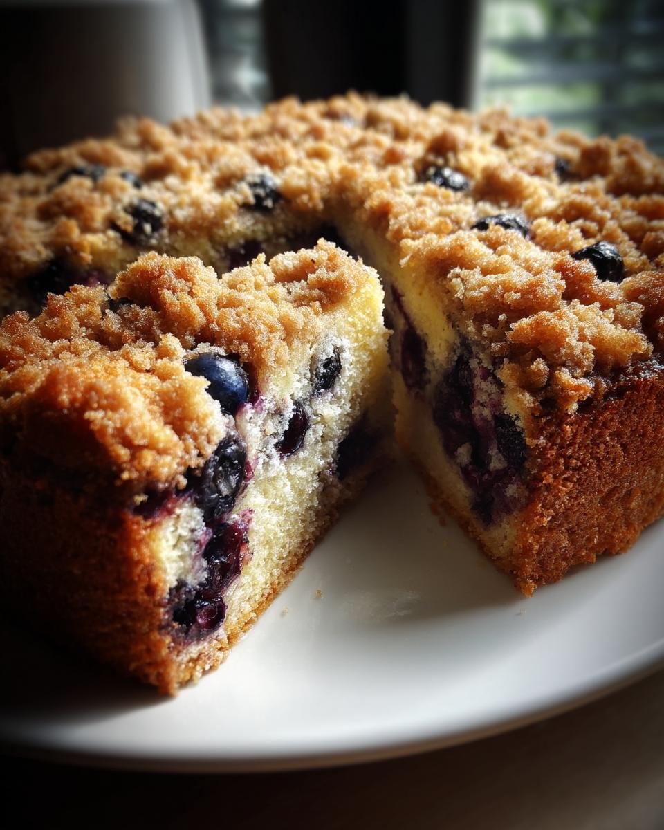 Blueberry Coffee Cake - detail 3