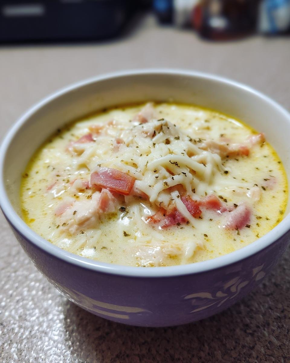 Chicken Cordon Bleu Soup - detail 2