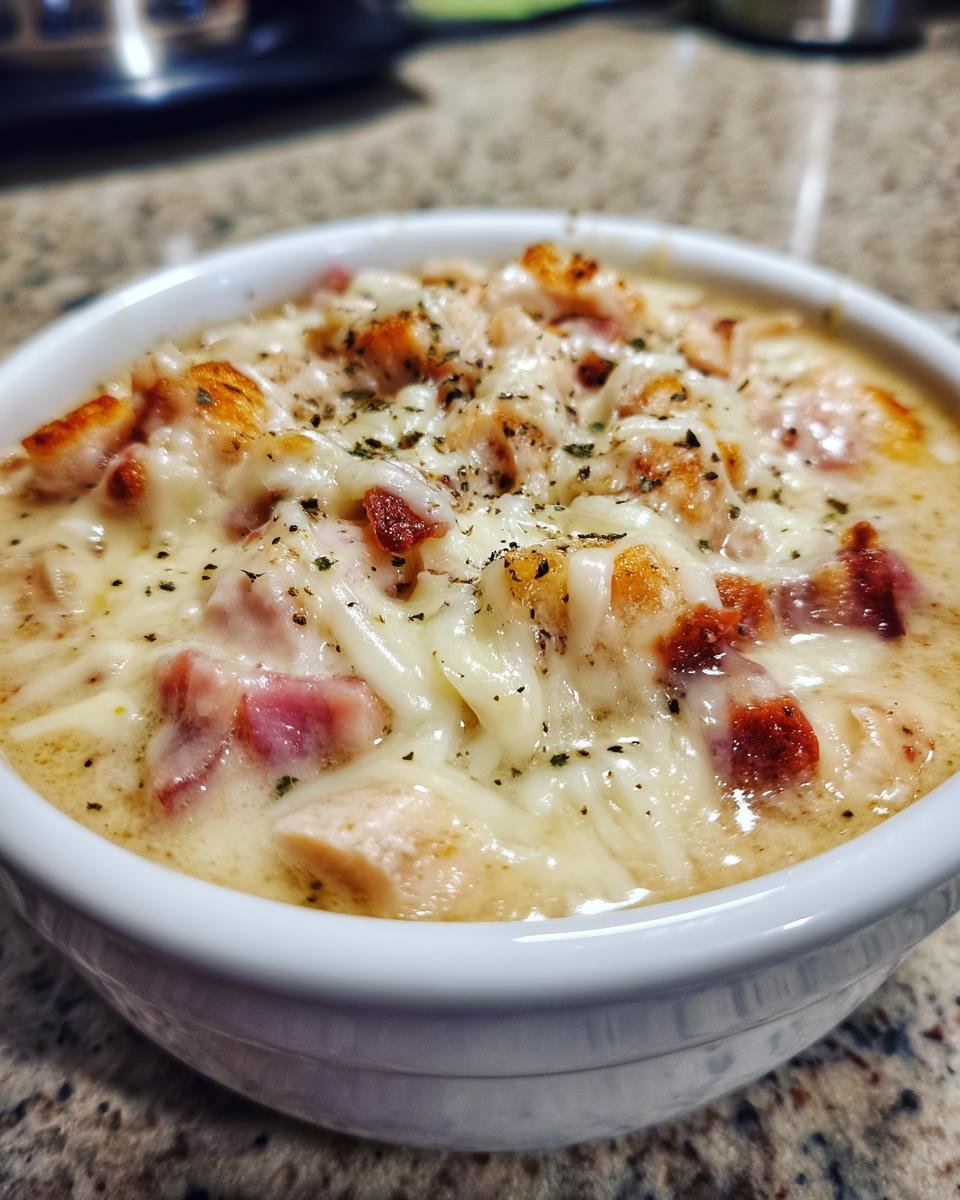 Chicken Cordon Bleu Soup - detail 4