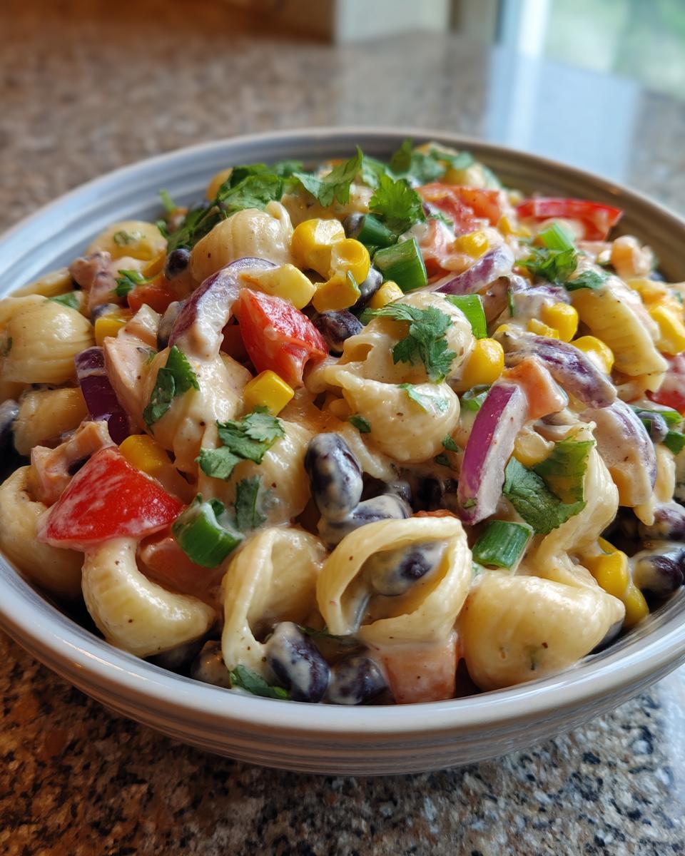Cowboy Pasta Salad - detail 1