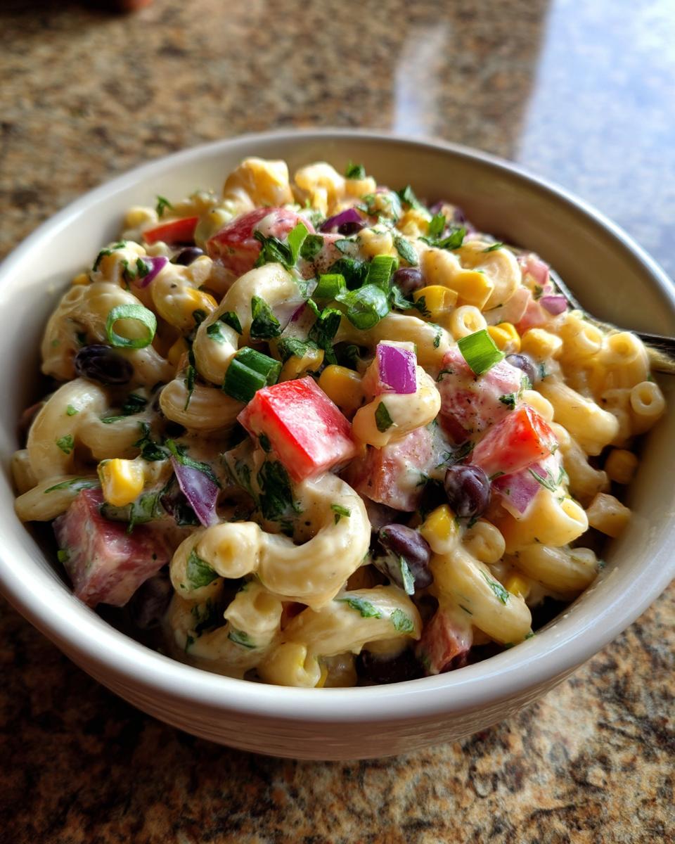 Cowboy Pasta Salad - detail 3