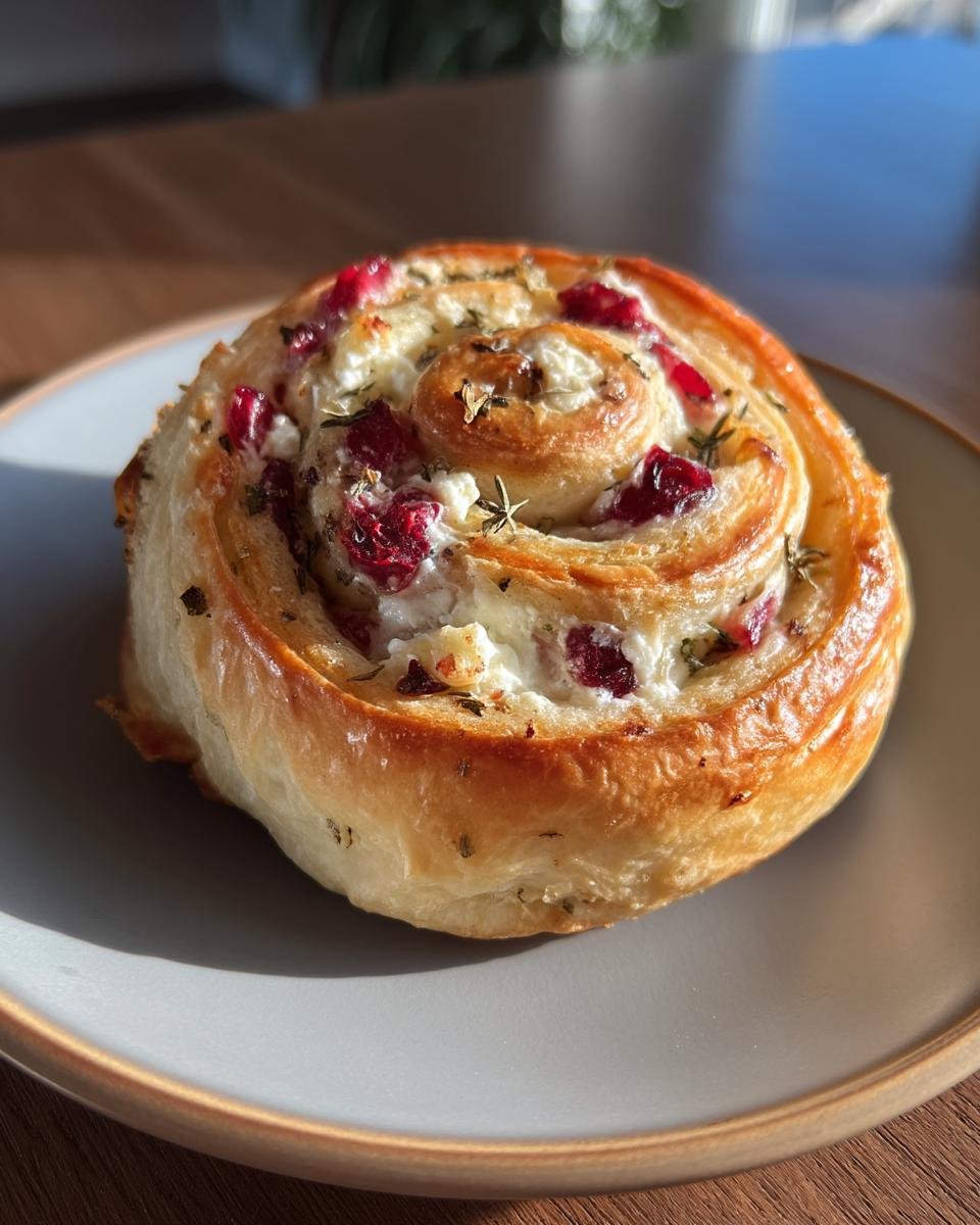 Cranberry Feta Pinwheels - detail 3
