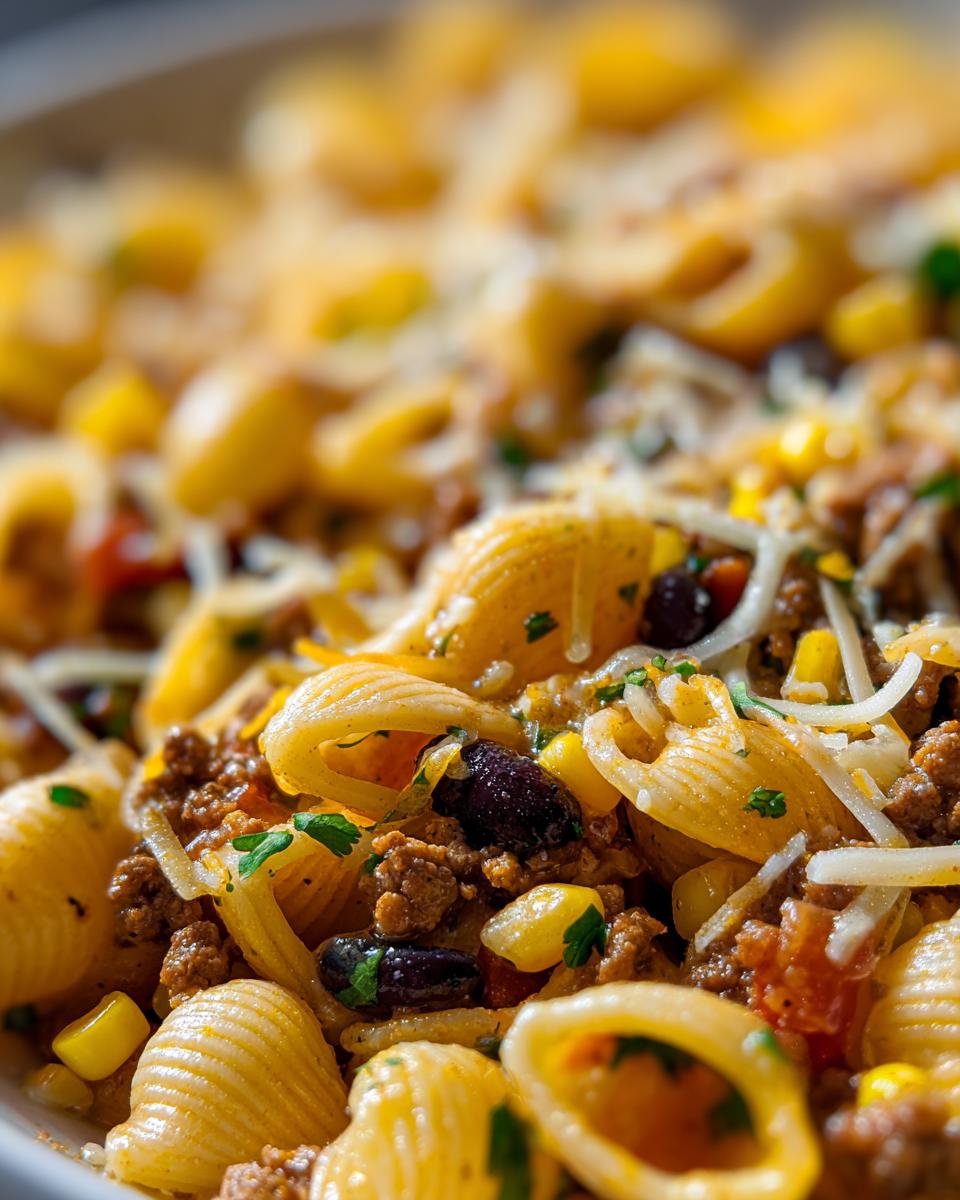 Creamy Ranch Taco Pasta Salad - detail 2