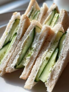 Cucumber Tea Sandwiches!