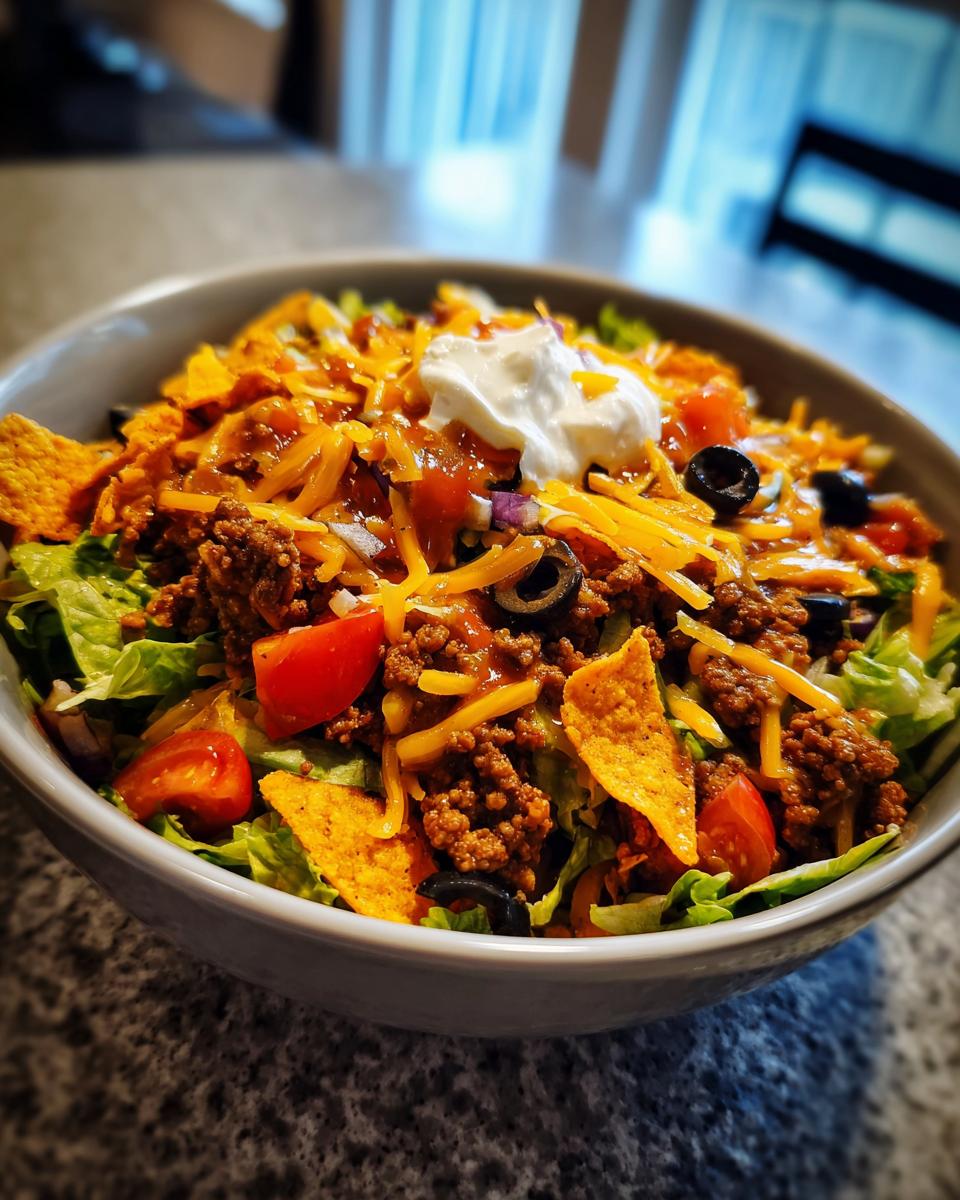 Dorito Taco Salad - detail 1