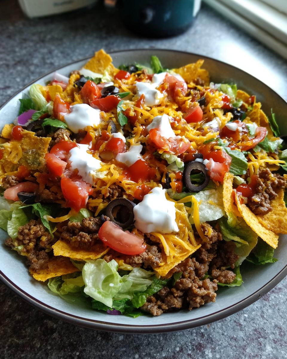 Dorito Taco Salad - detail 2
