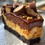 Giant Reeses Peanut Butter Pie