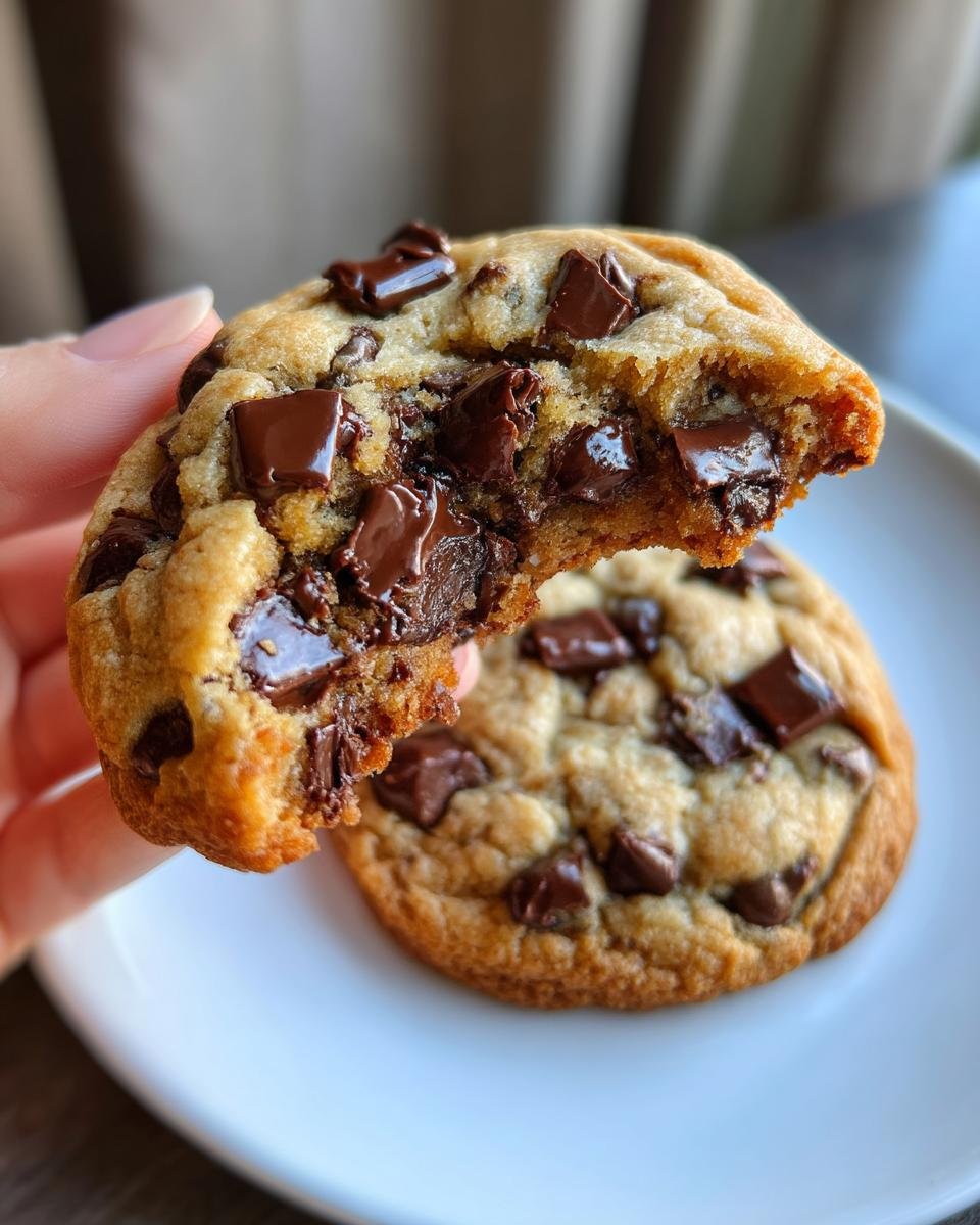 Gooey Chocolate Chip Cookies - detail 2