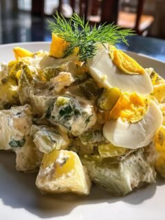 Grandma's Dill Pickle Potato Salad