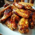 Grilled Lemon Pepper Chicken Wings
