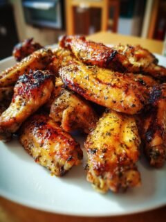 Grilled Lemon Pepper Chicken Wings
