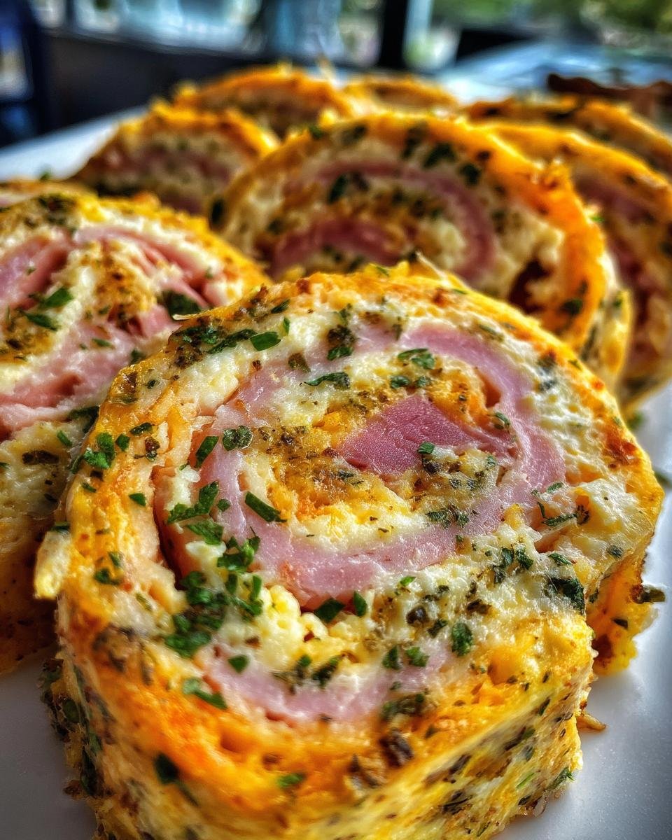 Ham & Turkey Pinwheels - detail 2
