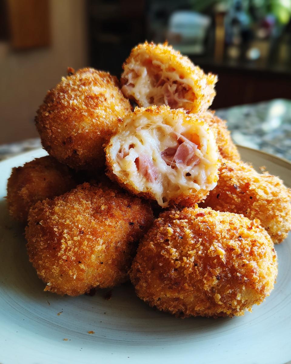 Ham and Cheese Croquettes - detail 1