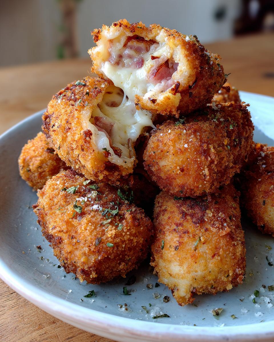 Ham and Cheese Croquettes - detail 2