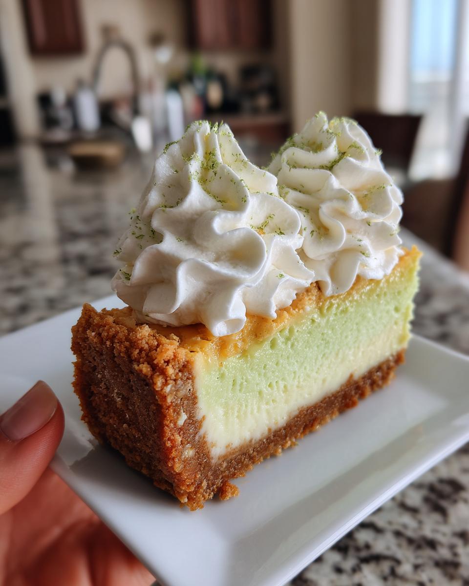 Key Lime Cheesecake - detail 2
