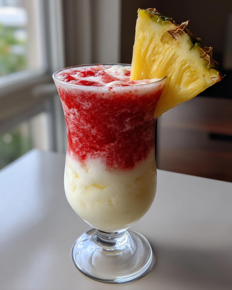 Lava Flow Drink - detail 1