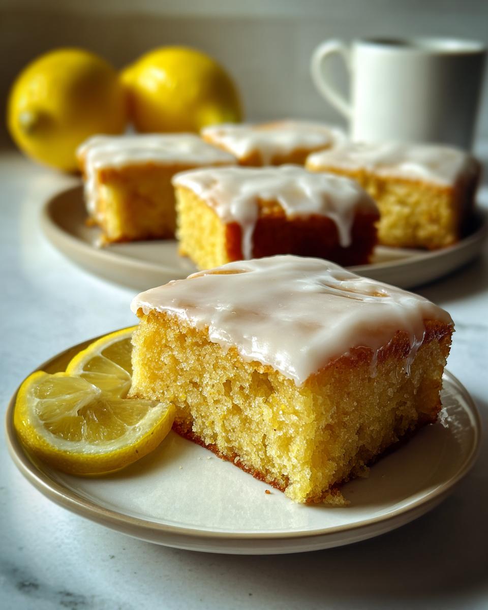 Lemon Brownies are the BEST! - detail 1