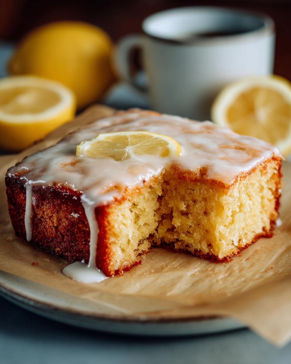 Lemon Brownies are the BEST! - detail 3