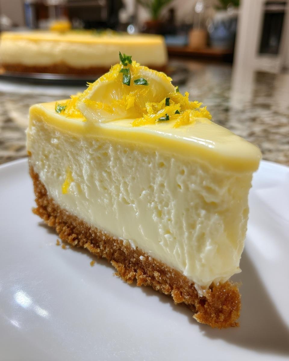 Lemon Cheesecake - detail 2