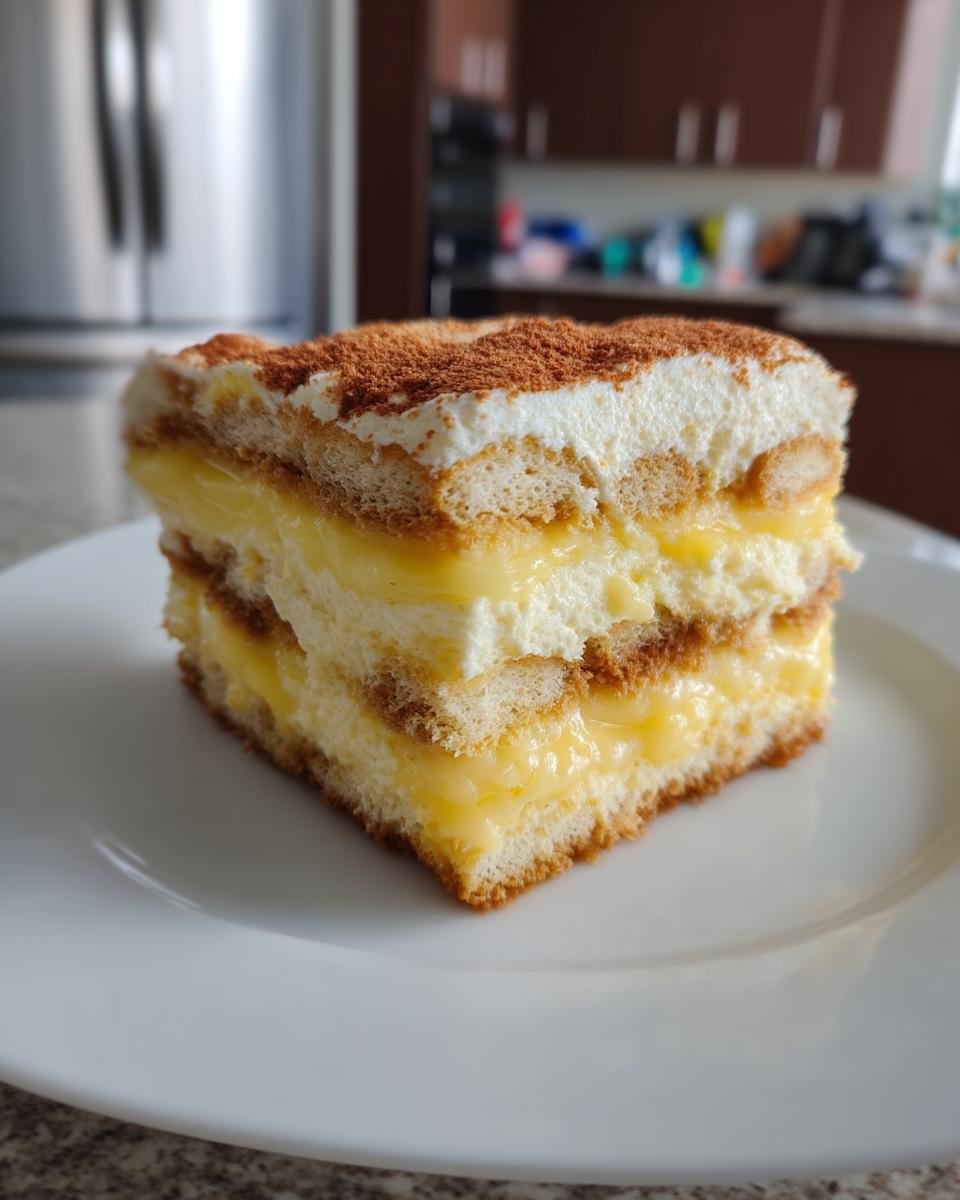 Lemon Tiramisu with Lemon Curd - detail 1