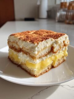 Lemon Tiramisu with Lemon Curd