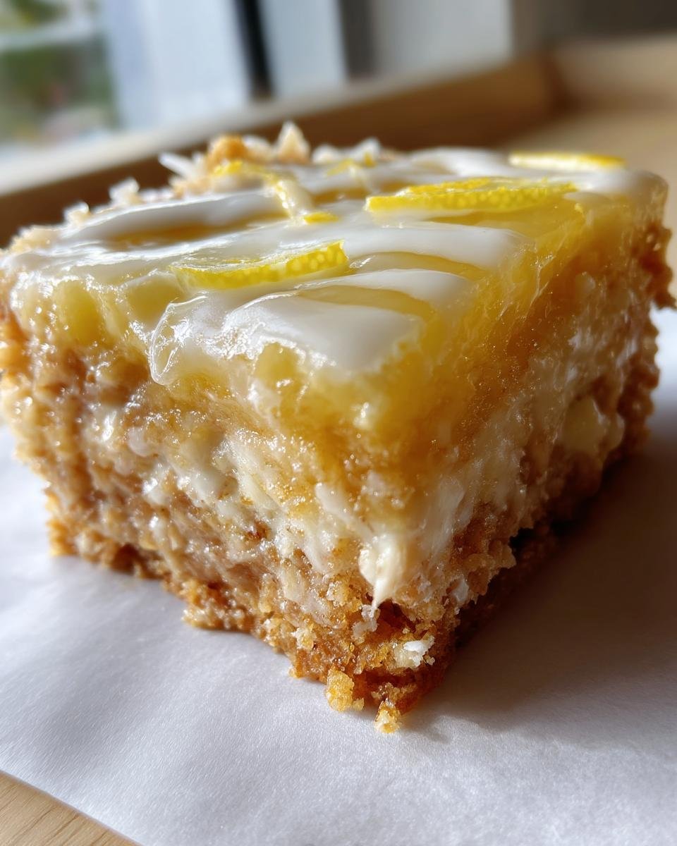Lemon Weet-Bix Slice - detail 2