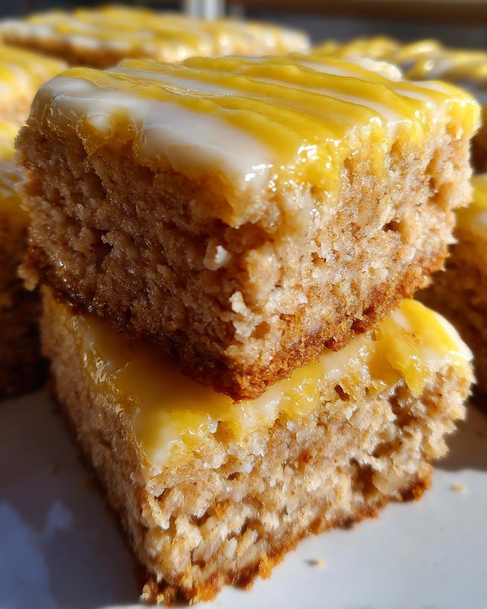 Lemon Weet-Bix Slice - detail 3