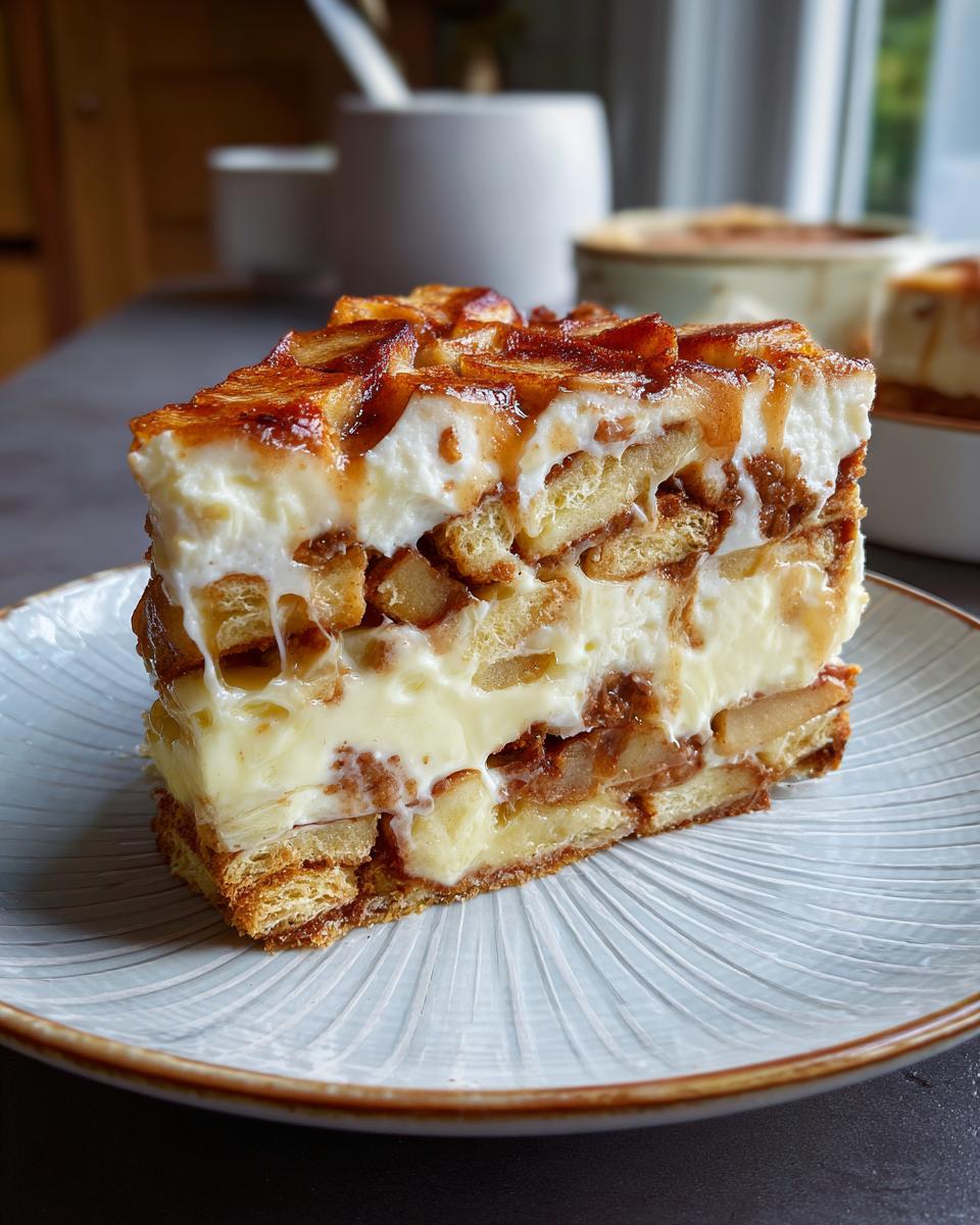 No-Bake Apple Cake - detail 1