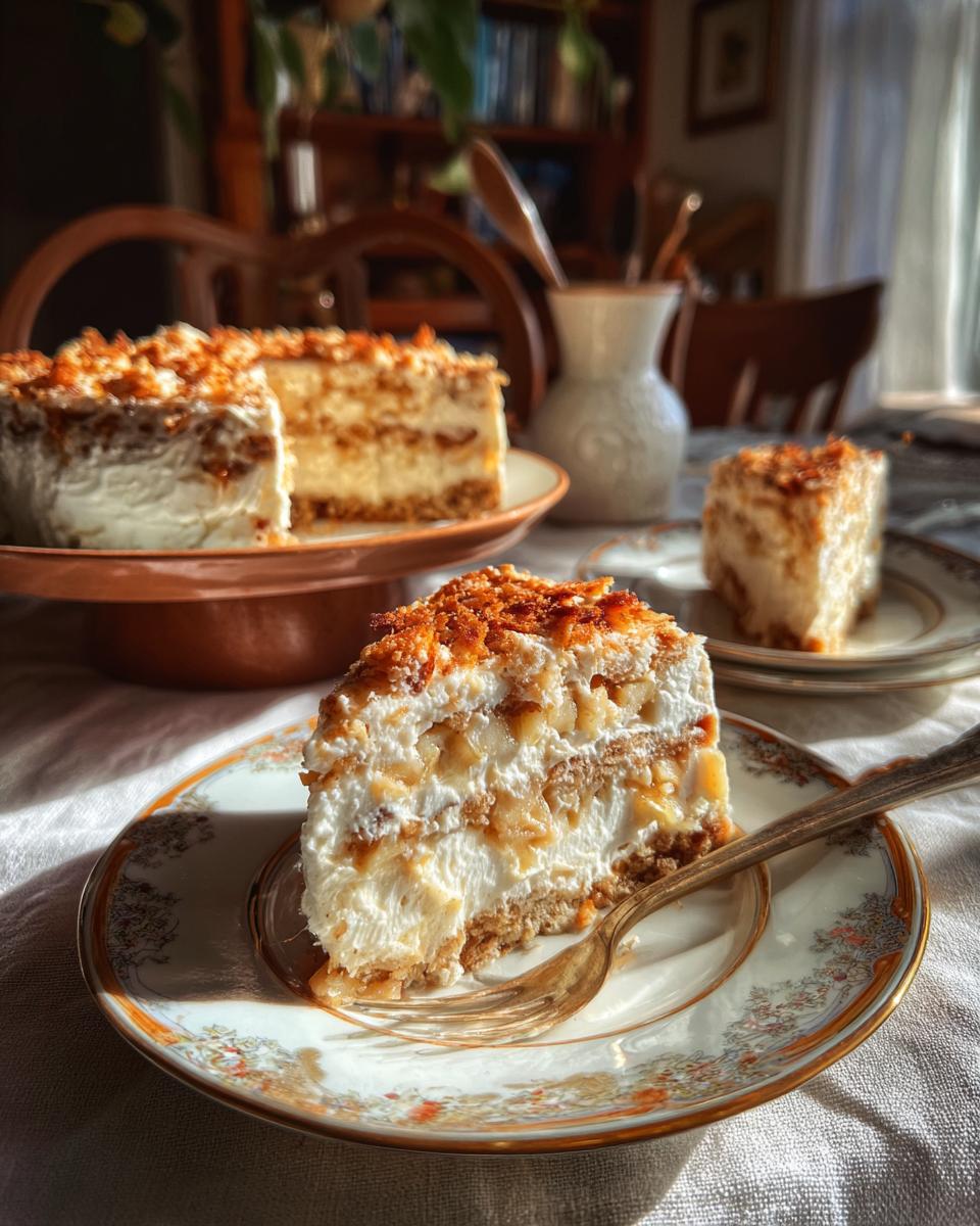 No-Bake Apple Cake - detail 2