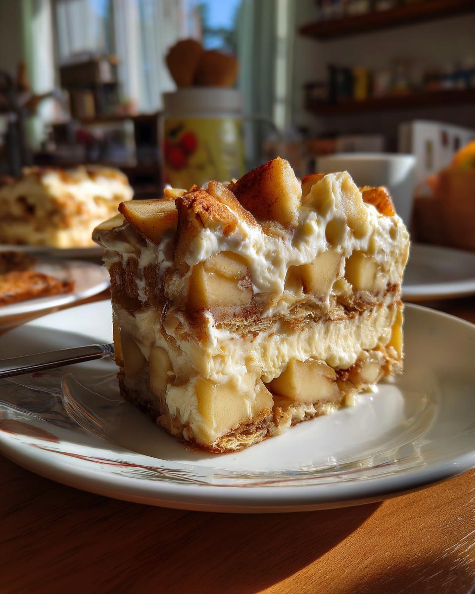 No-Bake Apple Cake - detail 3