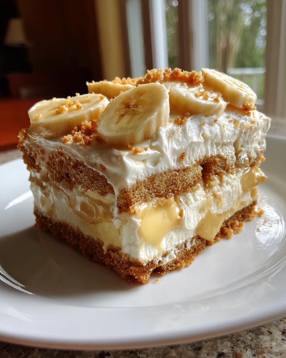 No-Bake Banana Dessert - detail 3