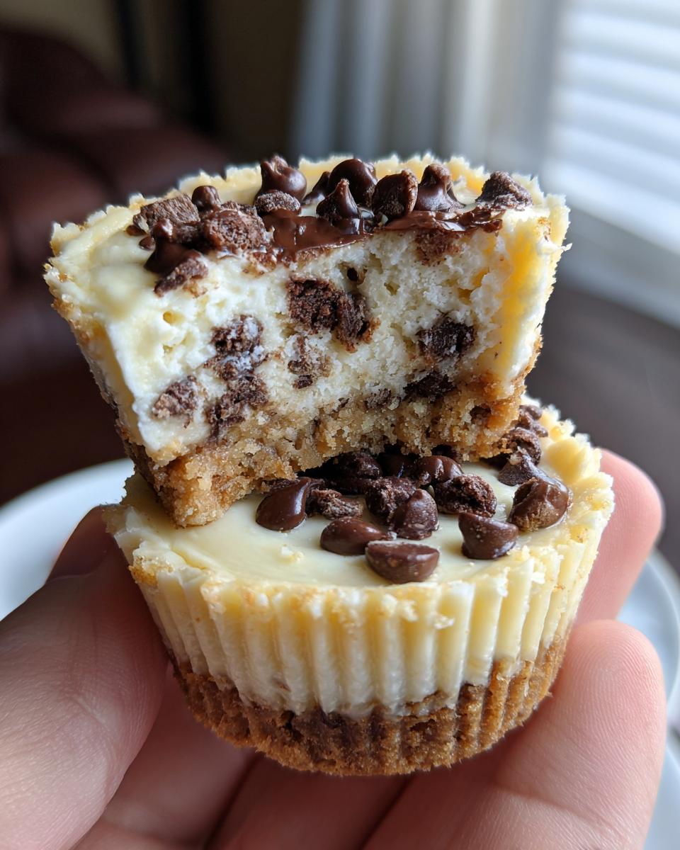 OMG! Chocolate Chip Cheesecake Cups! - detail 1