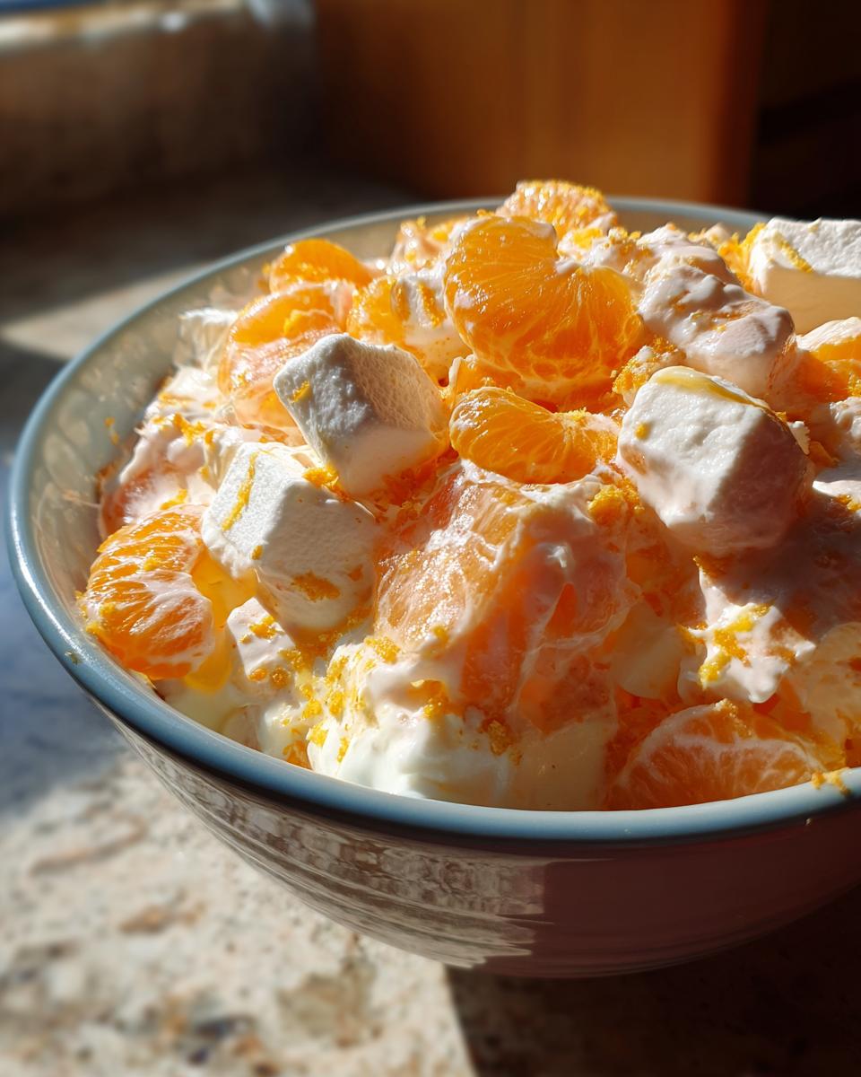 Orange Dreamsicle Salad - detail 1