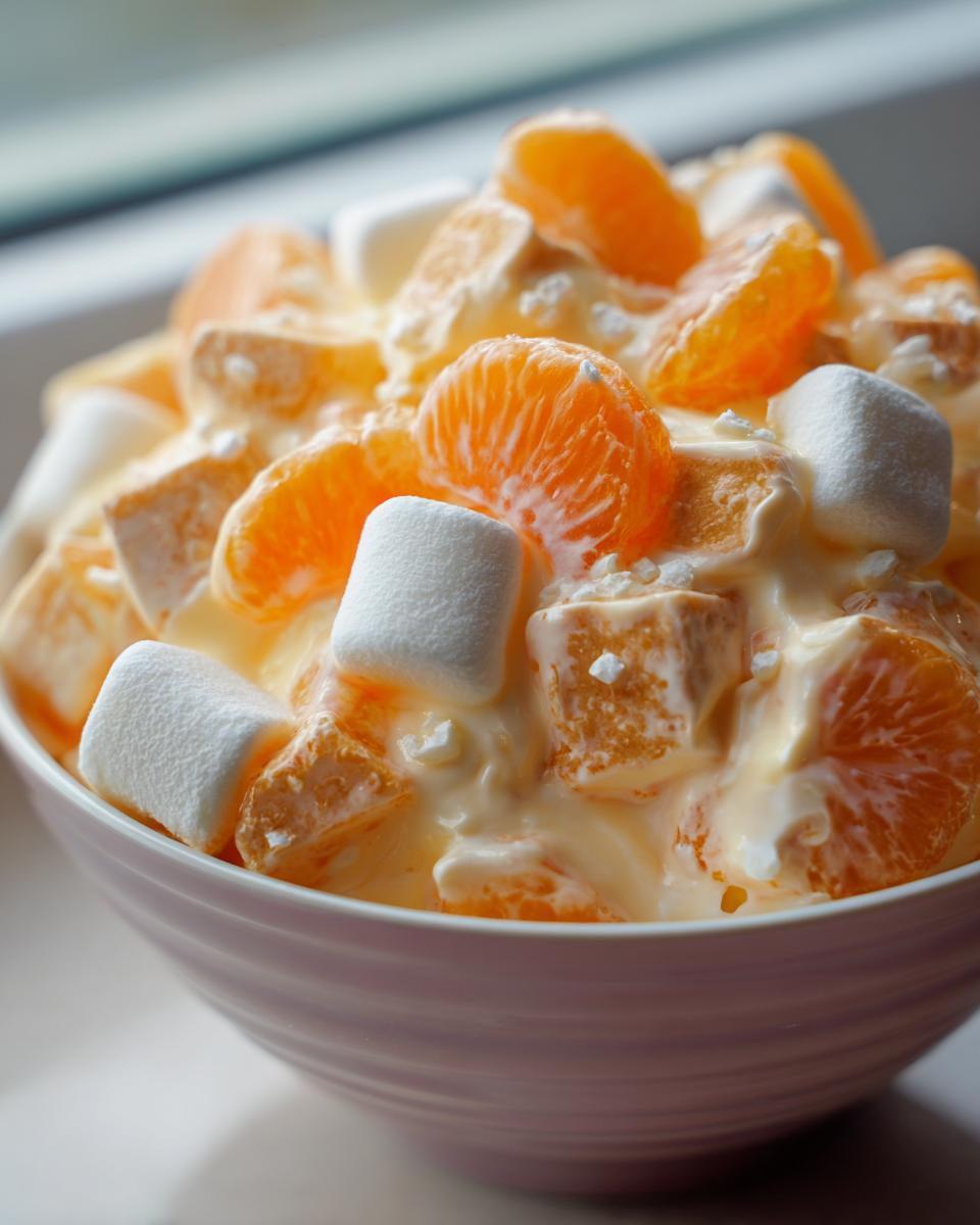 Orange Dreamsicle Salad - detail 2
