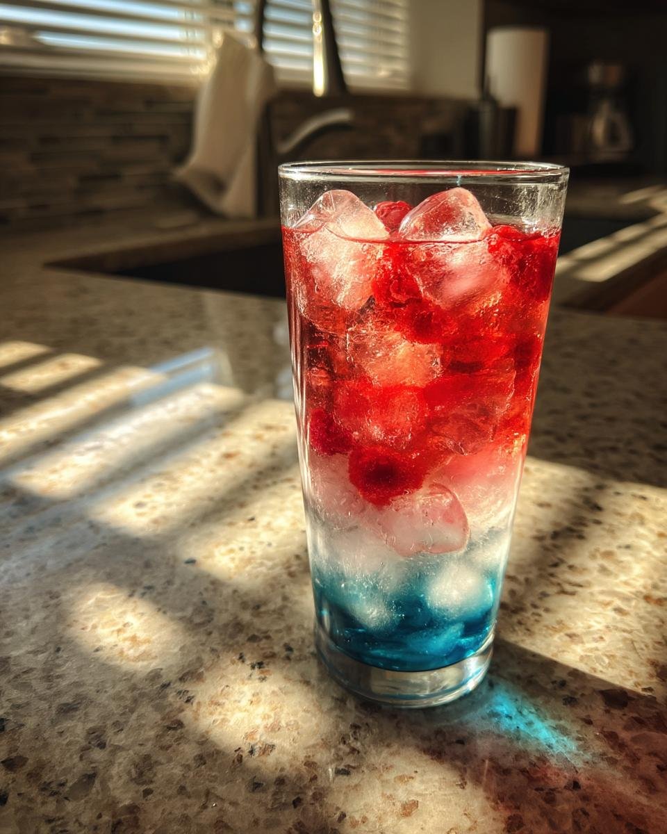 Red, White, and Blue Drink - detail 1