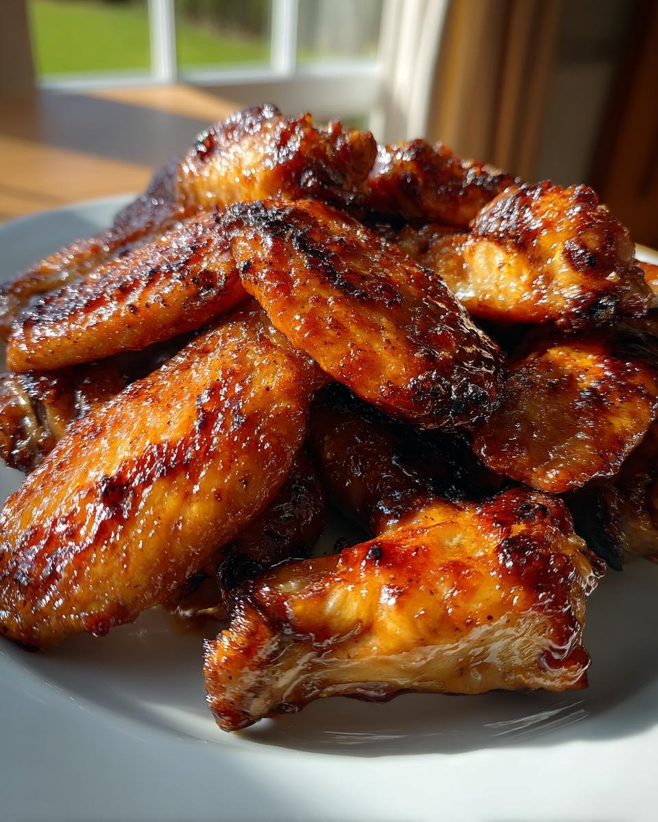 Slow Cooker Sweet and Spicy Barbecue Wings - detail 2