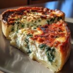 Spinach and Cheese Tart with Potato Dough: A Light and Comforting Delight