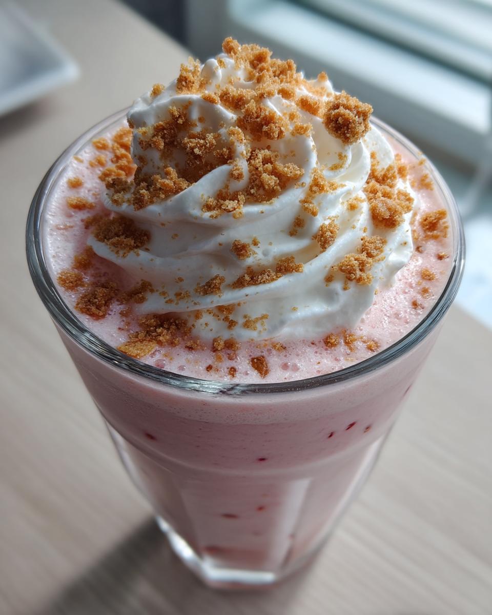 Strawberry Shortcake Frappuccino Starbucks Copycat - detail 3
