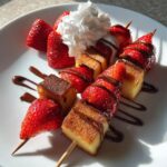 Strawberry Shortcake Kabobs - 2 Ways!
