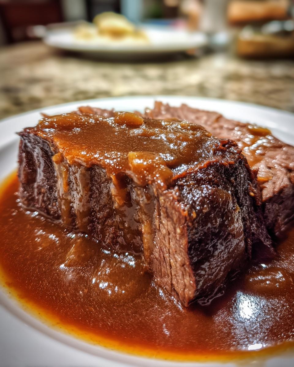 Traditional Sauerbraten - detail 3