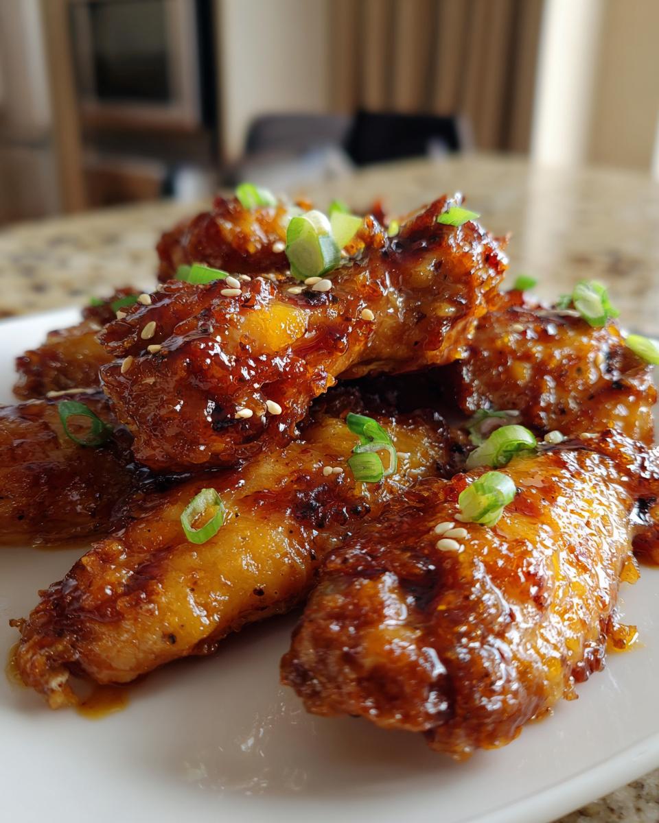 Brown Sugar Pineapple Wings Chicken - detail 1