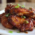 Brown Sugar Pineapple Wings Chicken